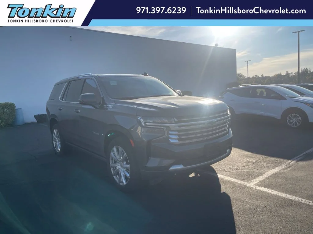 Used 2021 Graywood Metallic Chevrolet High Country image 1