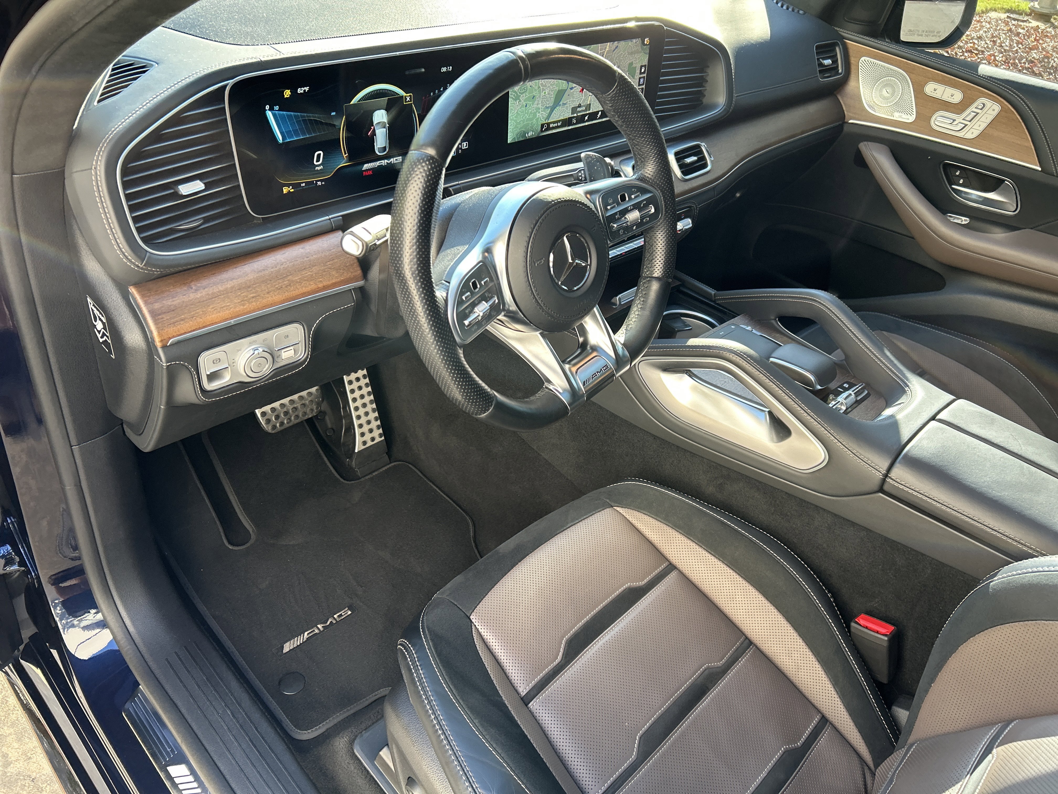 Certified Used 2021 Lunar Blue Metallic Mercedes-Benz AMG® GLE 63 S 4MATIC® Coupe image 25
