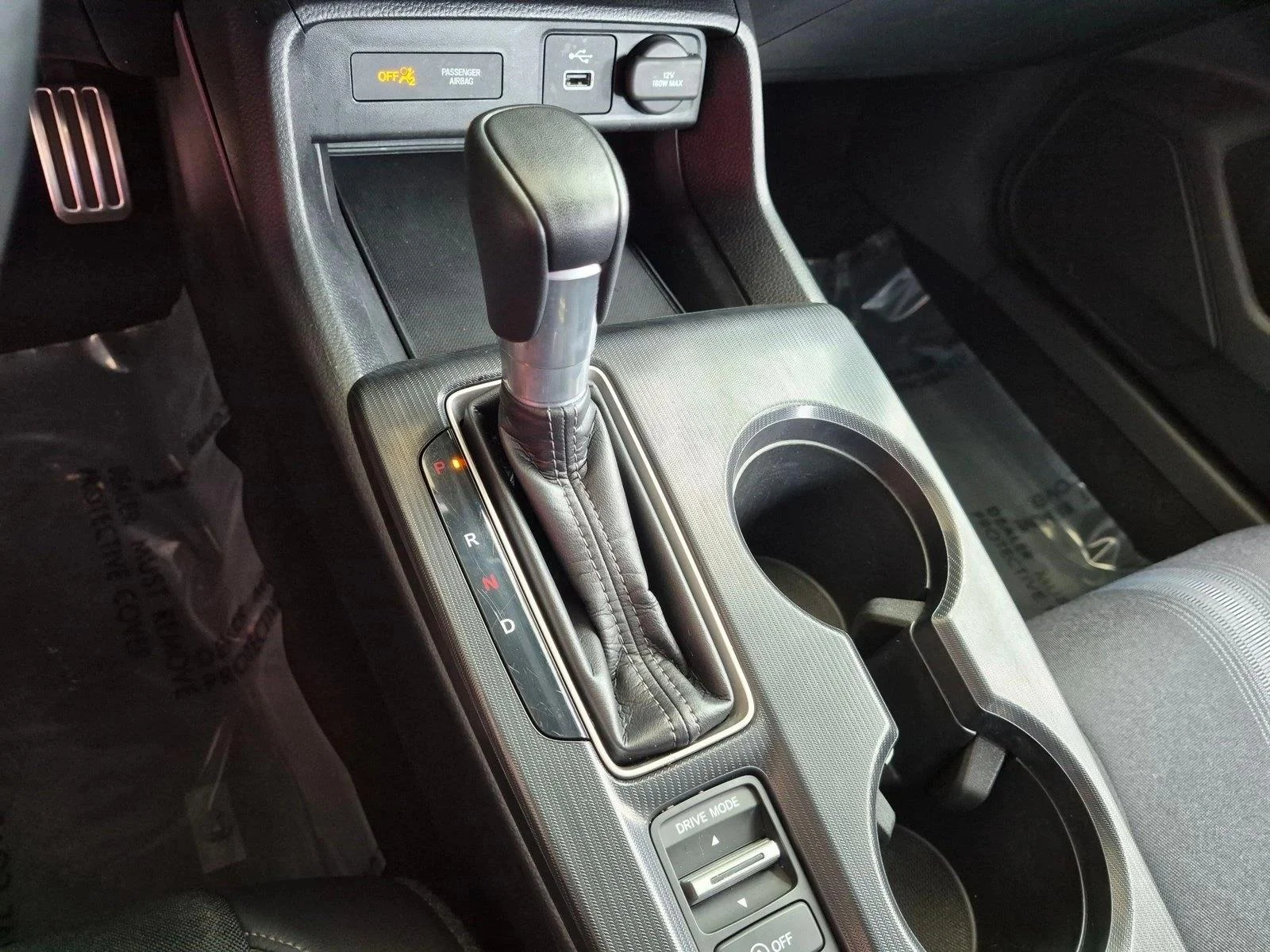 Used 2024 Platinum White Pearl Honda Sport image 11