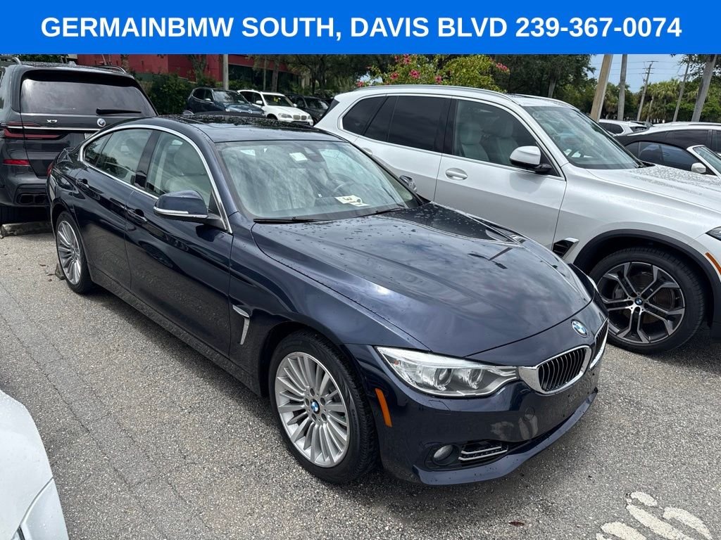 Used 2015 Imperial Blue Metallic BMW 435i Gran Coupe image 4