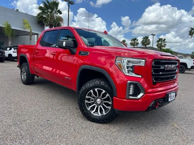 Used 2021 CARDINAL RED GMC AT4 image 1