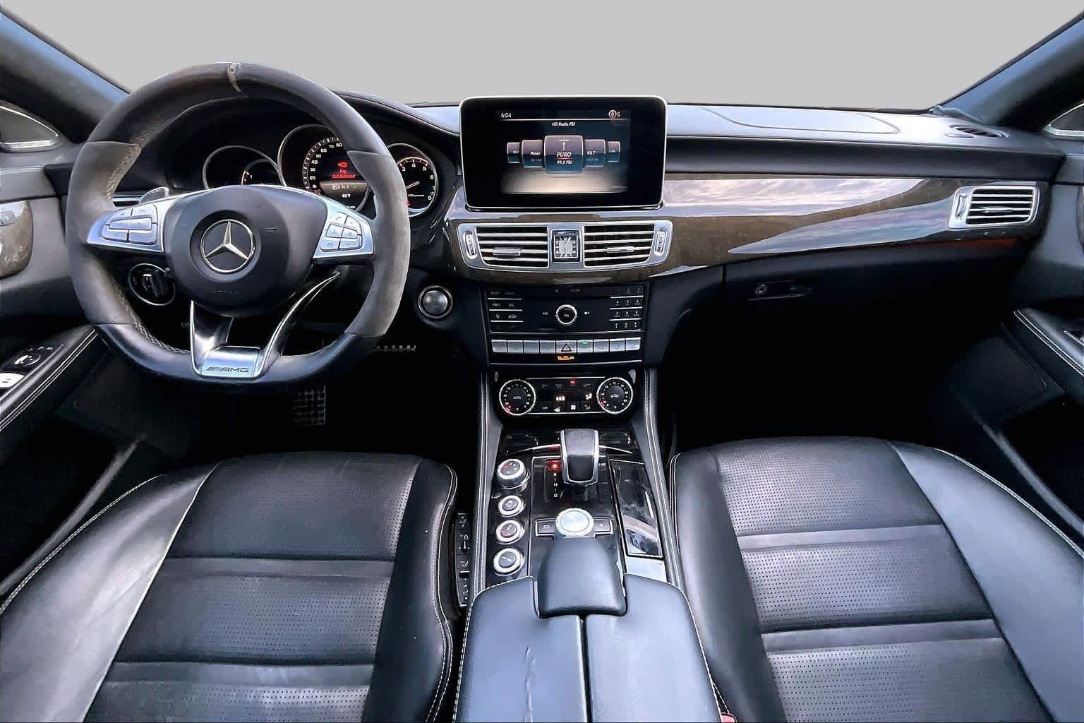 Used 2015 Obsidian Black Metallic Mercedes-Benz CLS 63 AMG® S-Model image 15