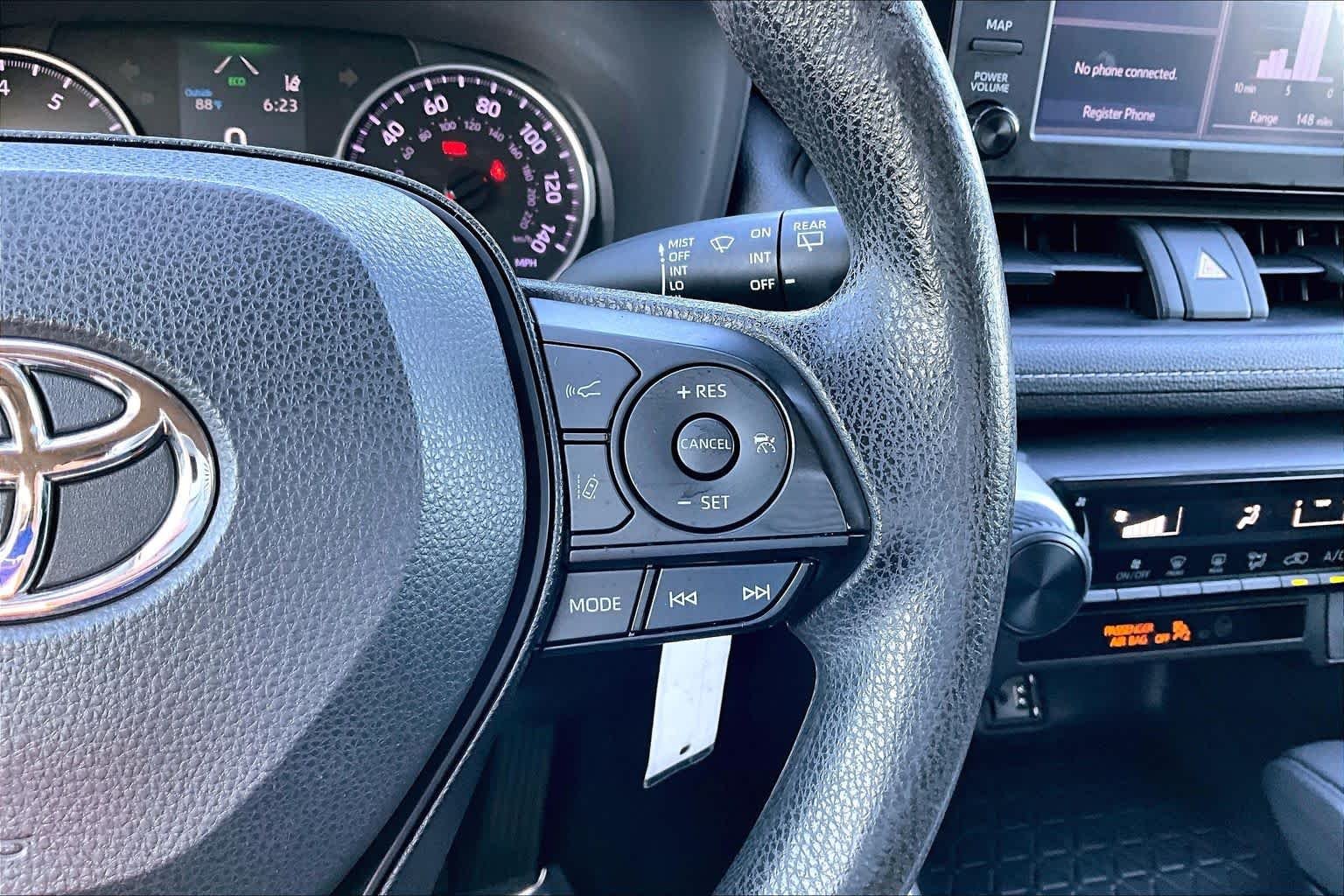 Used 2019 Midnight Black Metallic Toyota LE image 24