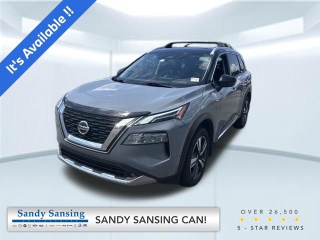Used 2021 Gray Nissan Platinum image 1
