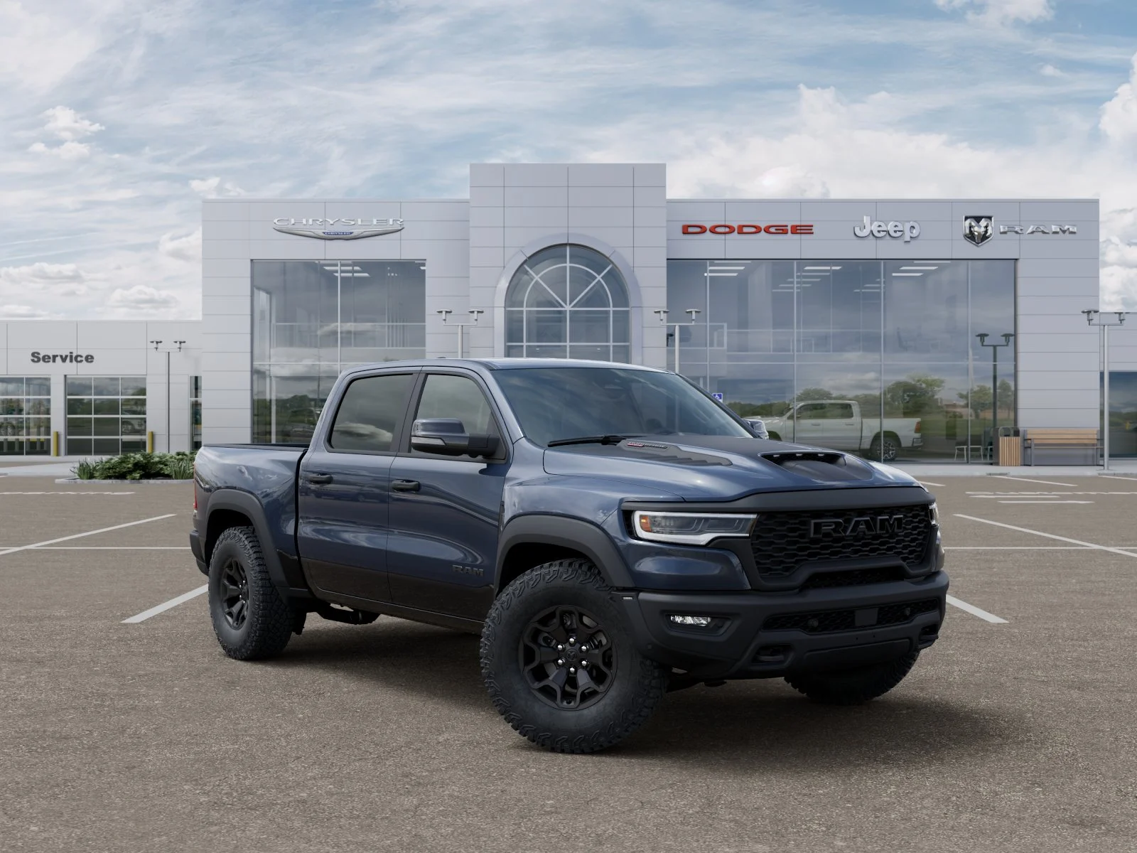 New 2026 Forged Blue Metallic Exterior Paint RAM RHO image 25