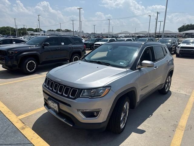 Used 2021 Silver Jeep Limited image 3