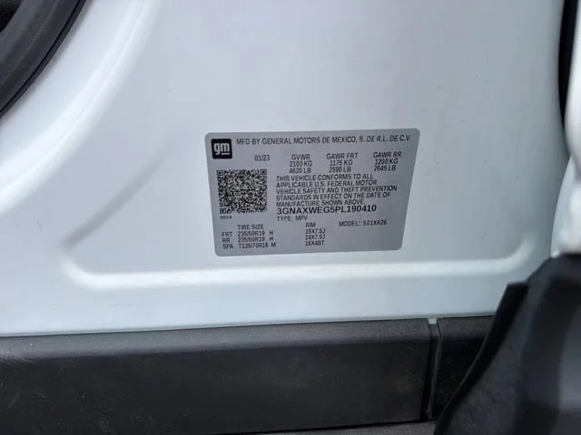 Used 2023 SUMMIT WHITE Chevrolet RS image 15