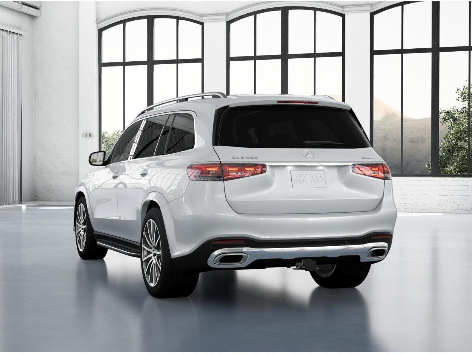 New 2026 MANUFAKTUR Moonlight White Metallic Mercedes-Benz GLS 450 image 27