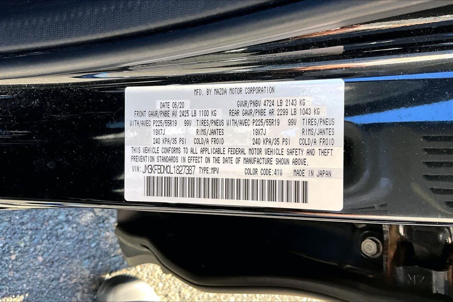 Used 2020 Jet Black Mica Mazda Grand Touring image 34