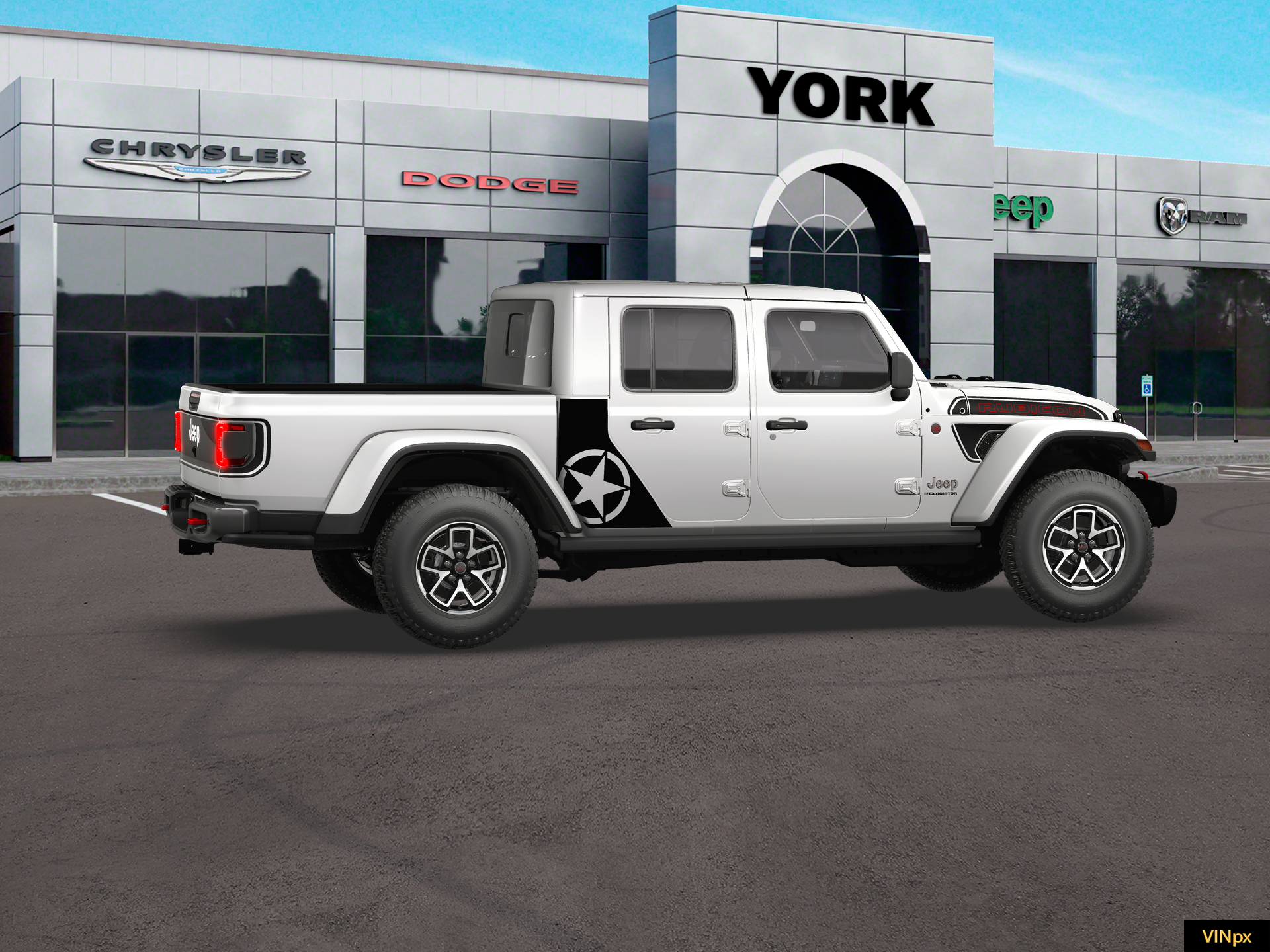 New 2026 Bright White Clear-Coat Exterior Paint Jeep  image 27