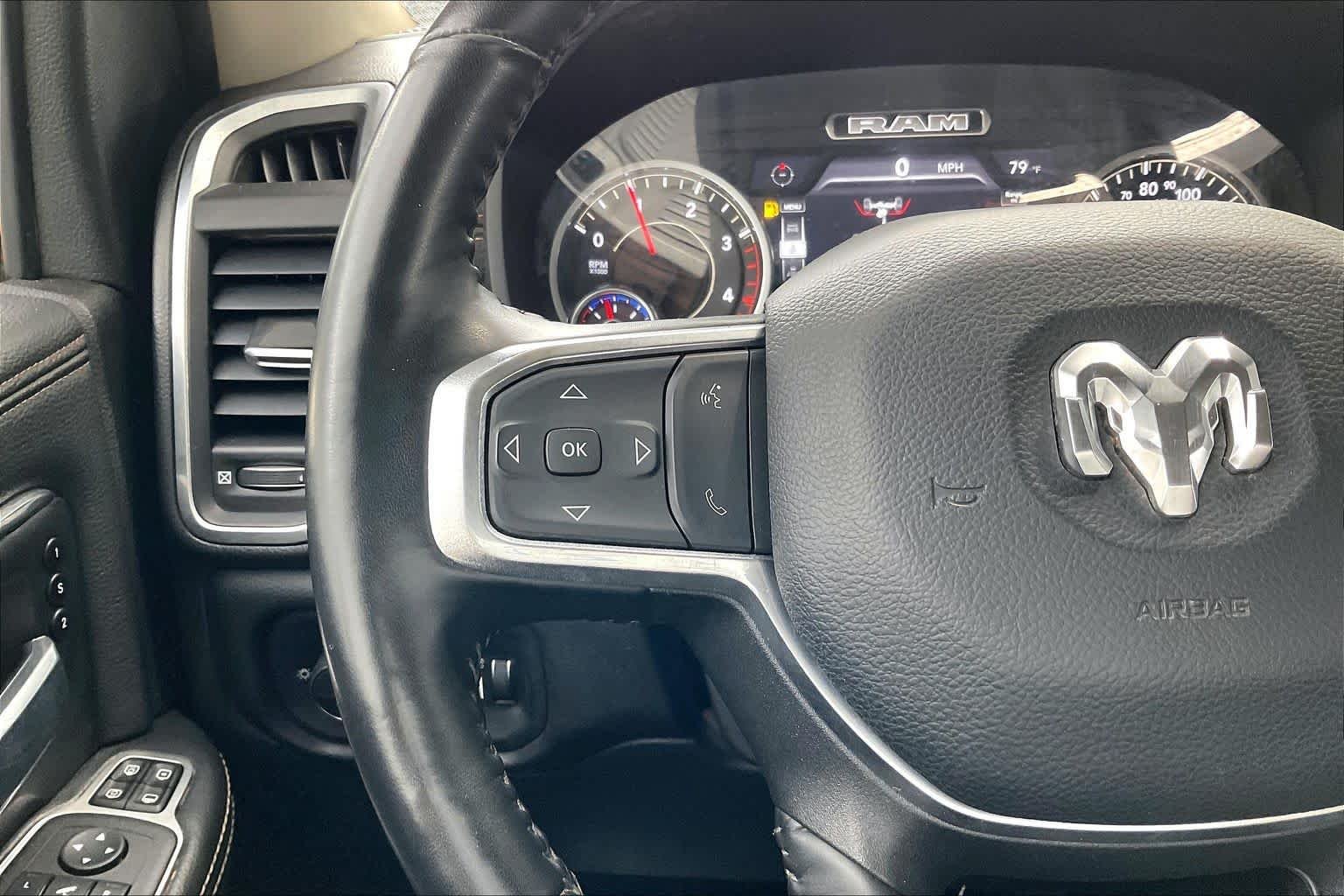 Used 2024 Bright White Clearcoat Ram Laramie image 23