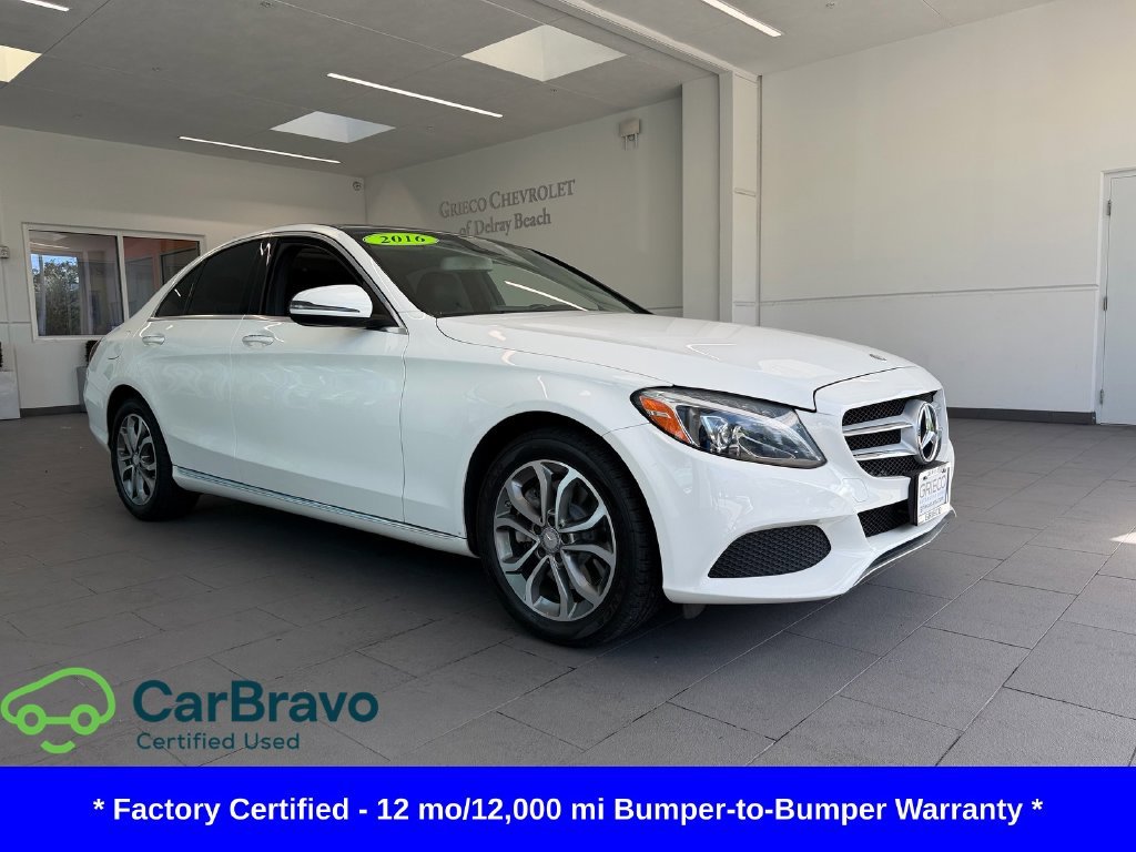 Used 2016 White Mercedes-Benz C 300 image 1