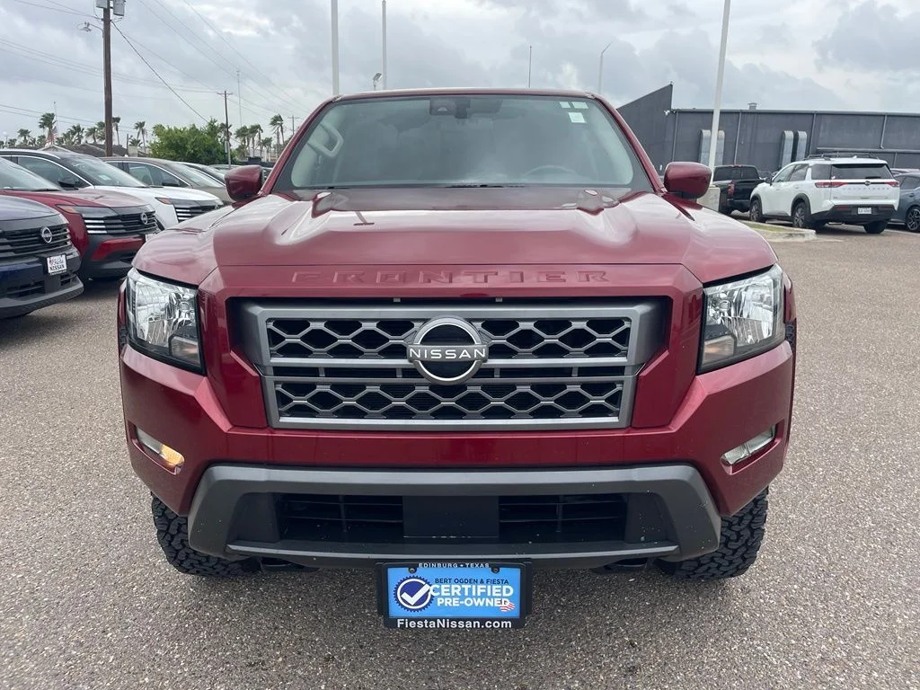 Certified Used 2022 Red Nissan SV image 2