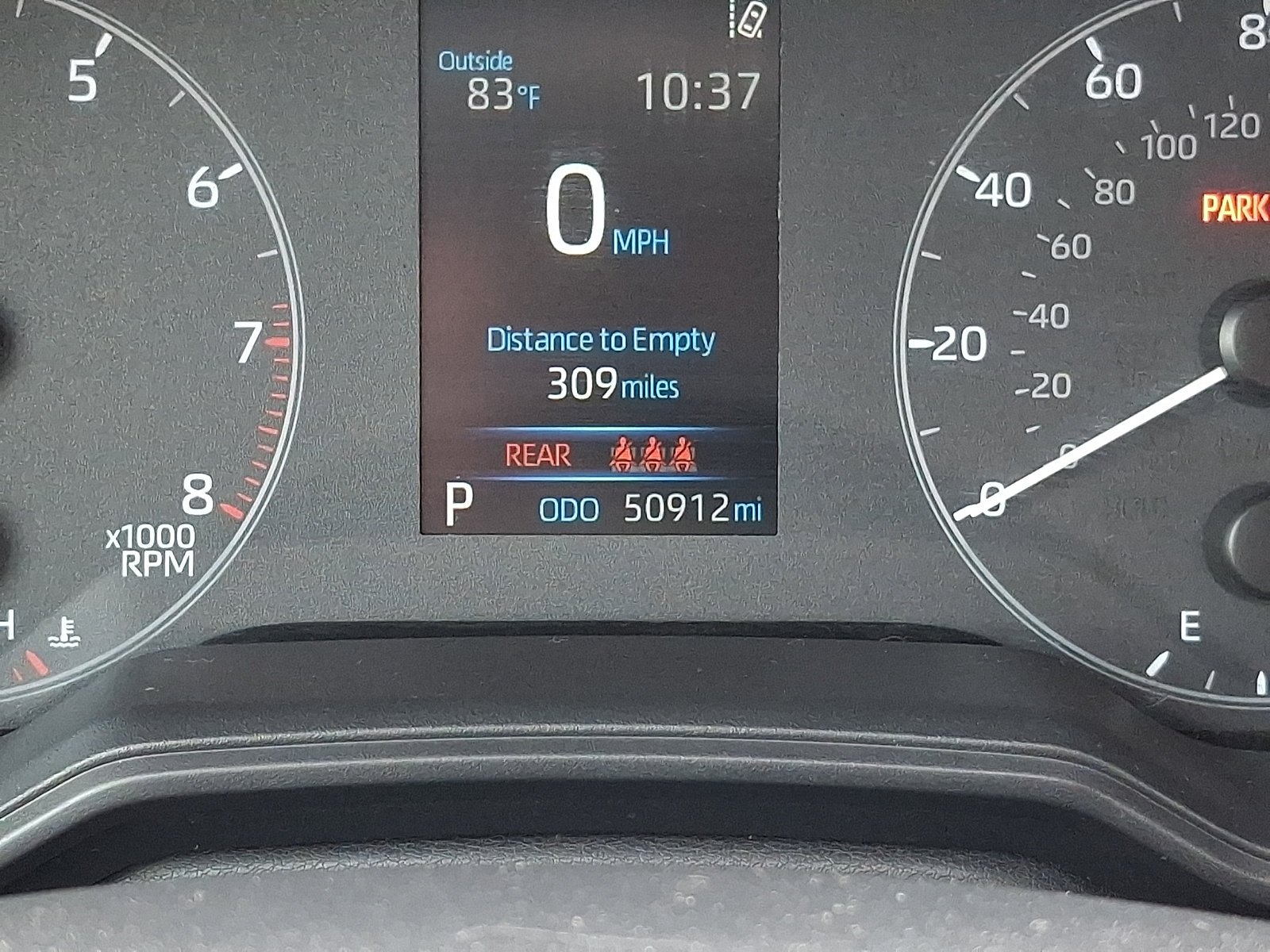 Used 2024 Blue Toyota LE image 18