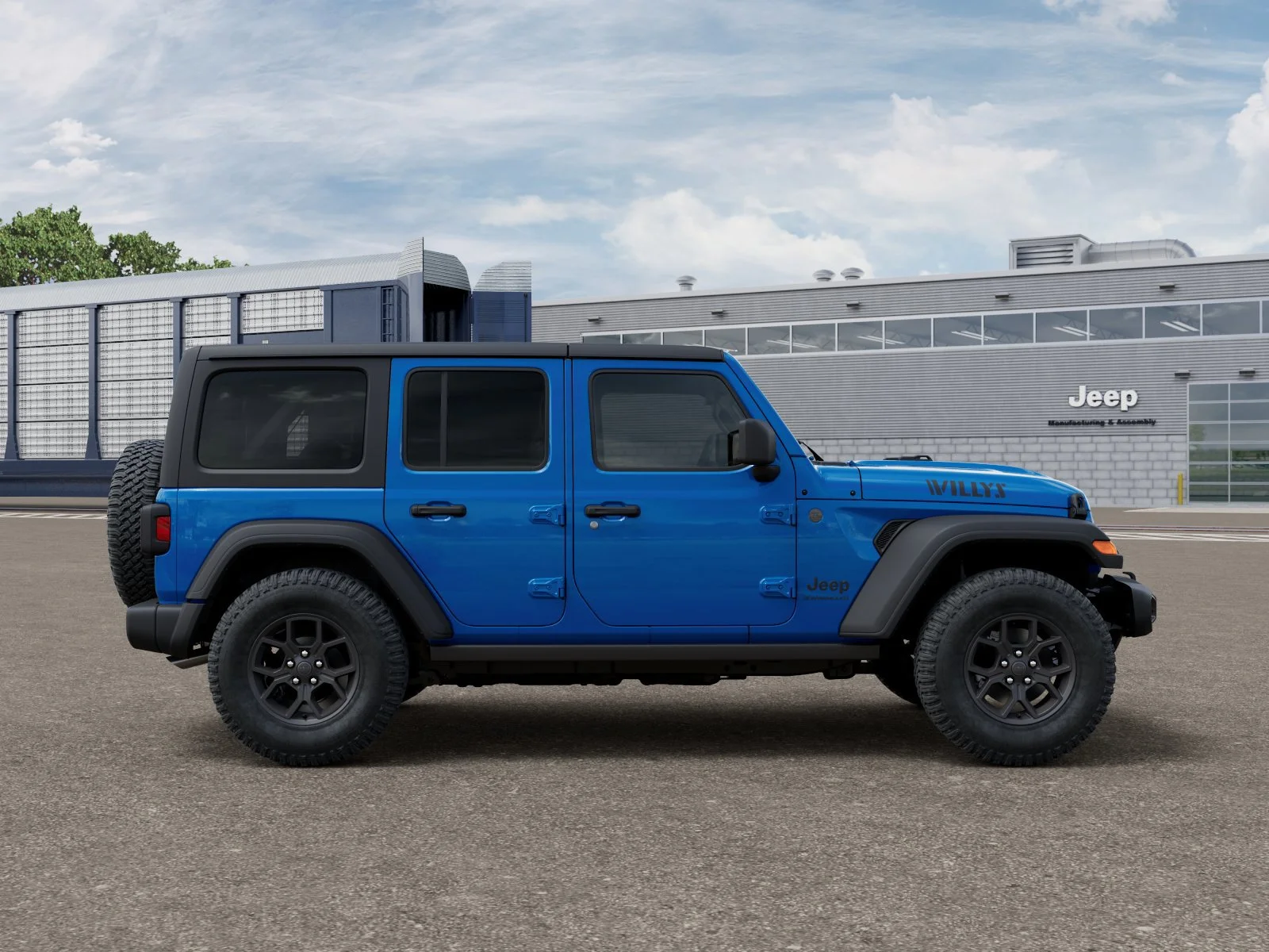 New 2026 Hydro Blue Pearlcoat Jeep Willys image 23