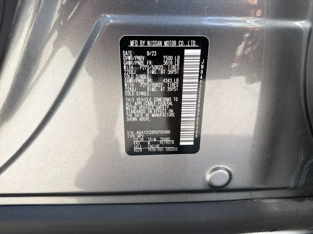 2024 Nissan Armada Platinum - Photo 39
