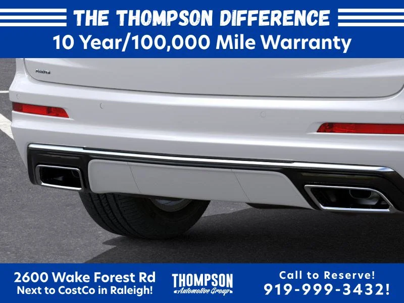 Used 2025 Crystal White Tricoat Cadillac Premium Luxury image 14