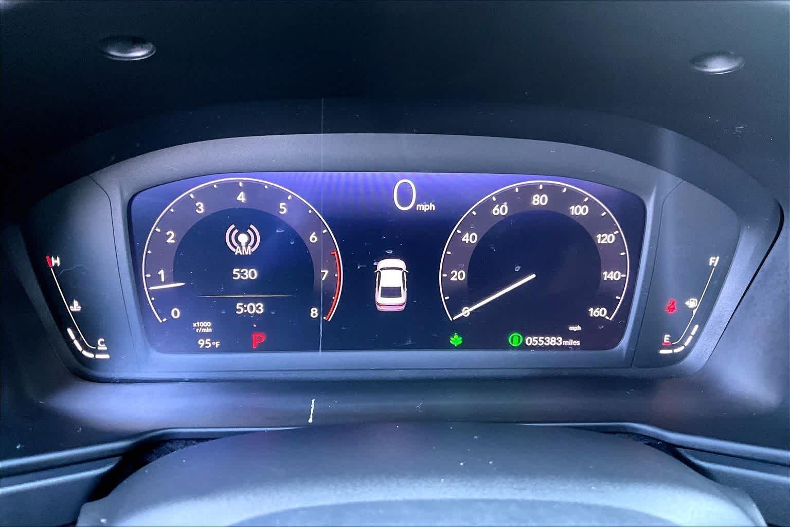 Used 2023 Canyon River Blue Metallic Honda EX image 25