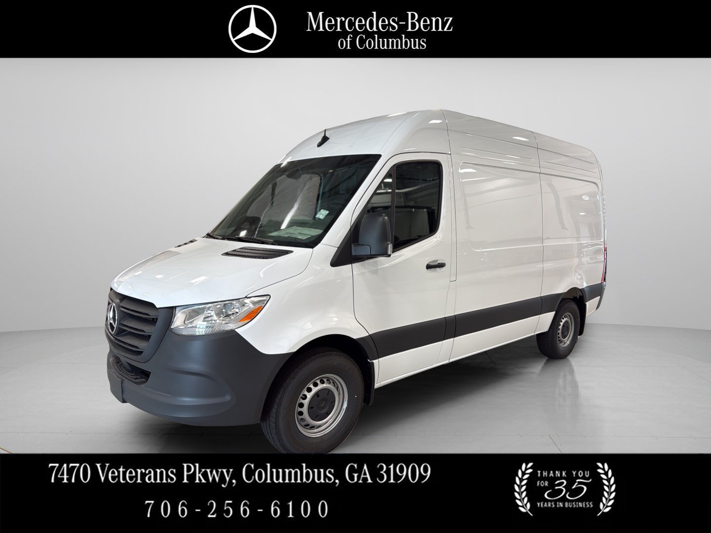 New 2026 Arctic White Mercedes-Benz Worker image 1