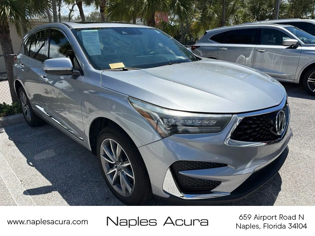 Certified Used 2021 Silver Acura Technology Package image 1
