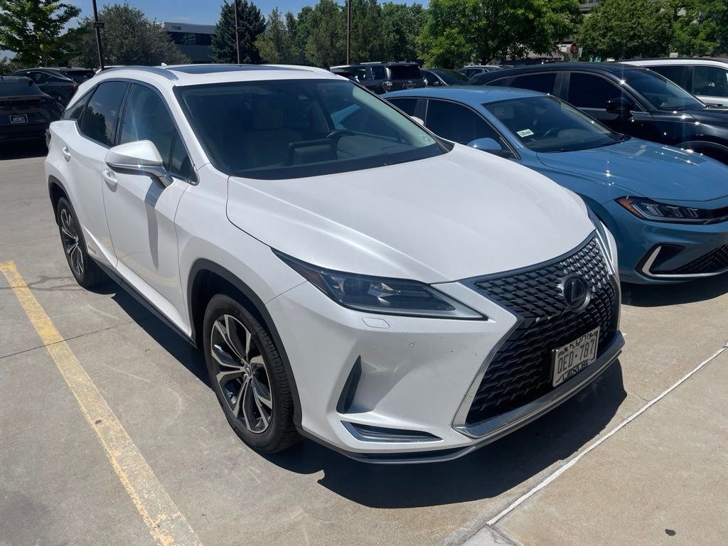 Certified Used 2021 White Lexus 450h image 1