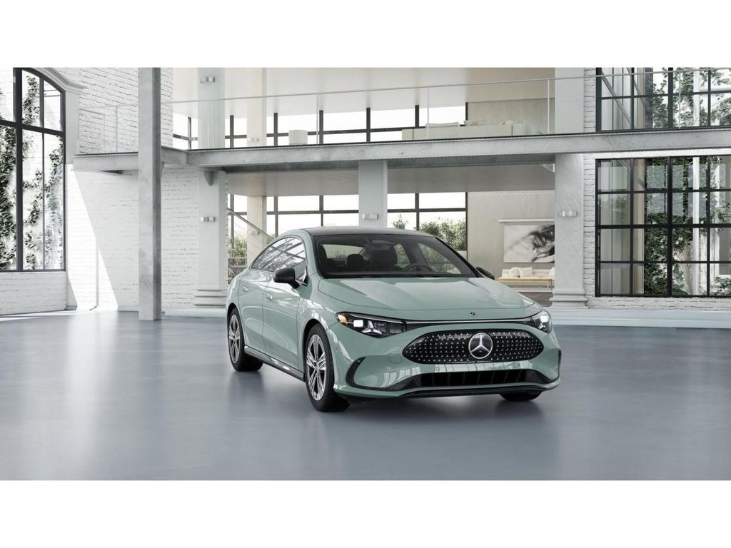 New 2027 Liquid Crystal Green Mercedes-Benz CLA 250+ image 9