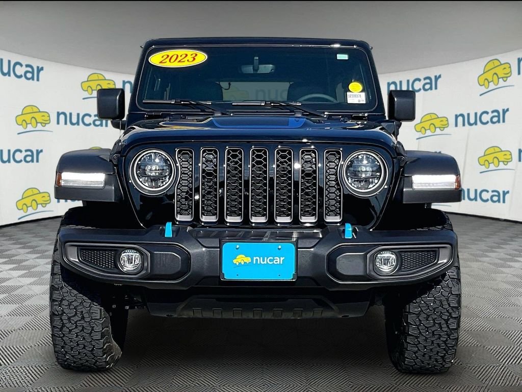 Used 2023 Black Jeep Rubicon 4xe image 2