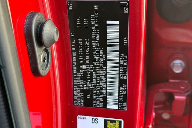 Used 2023 Barcelona Red Metallic Toyota XLE image 33