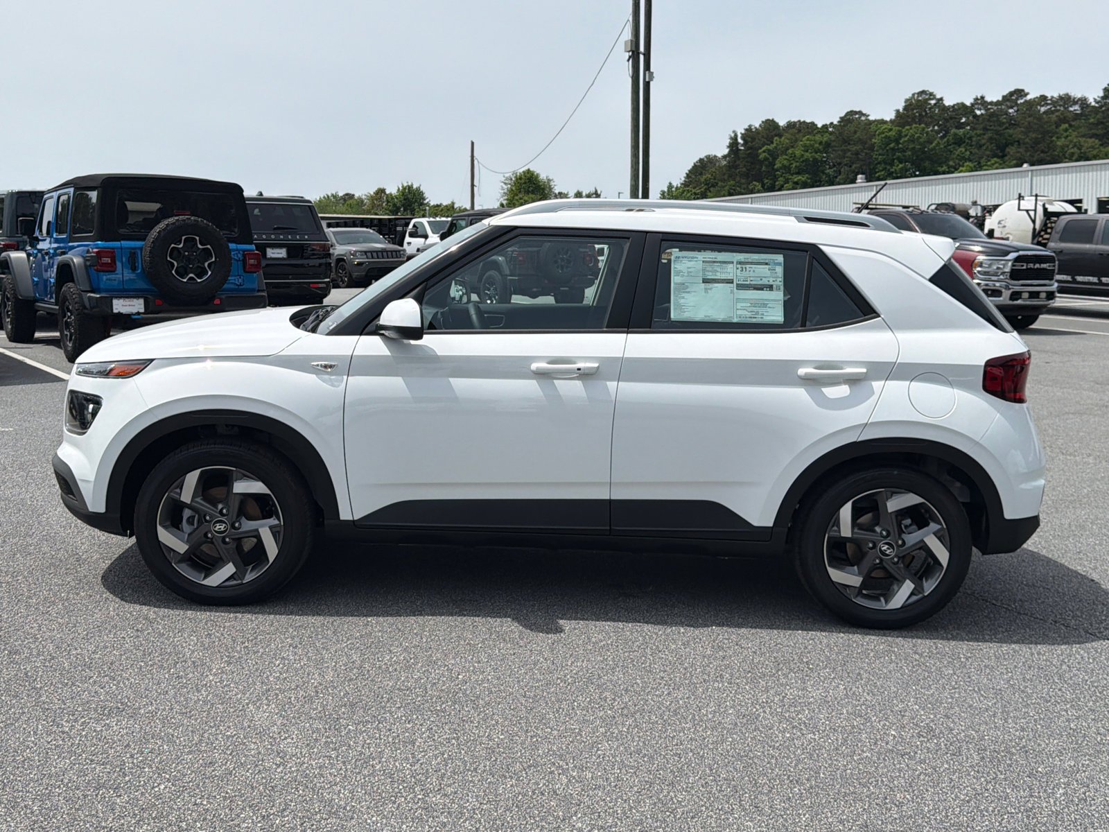 New 2026 Lunar White Hyundai SEL image 8
