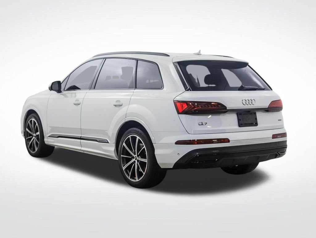 Used 2022 Glacier White Metallic Audi 55 Prestige image 3