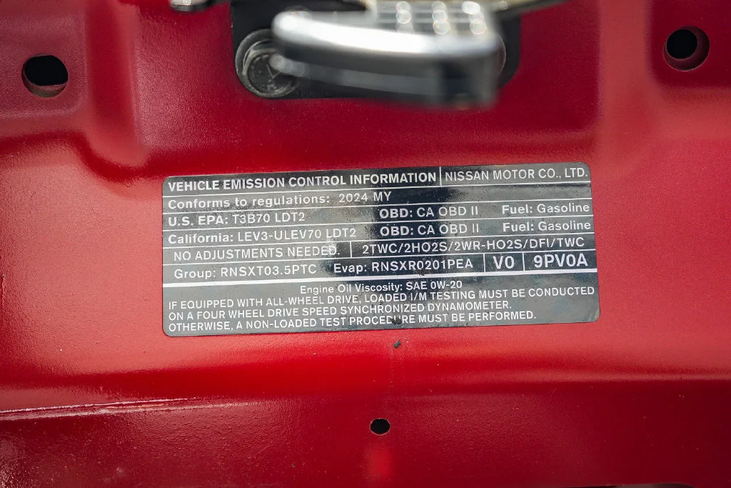Used 2024 Red Nissan SV image 26