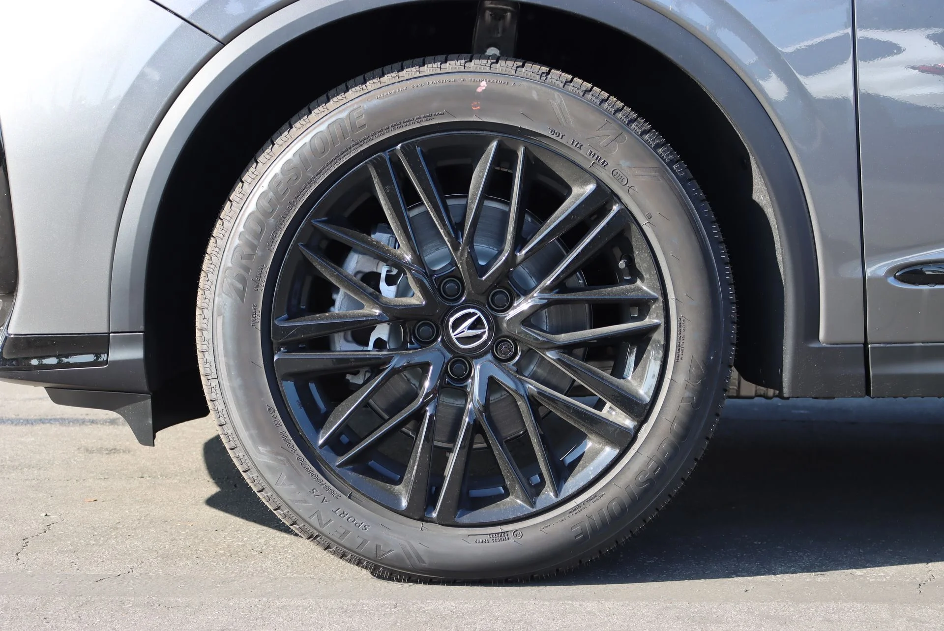 New 2026 Liquid Carbon Metallic Acura SH-AWD A-Spec with Advance Package image 6