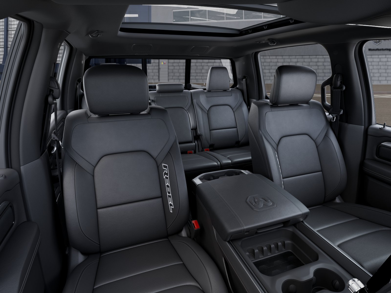 New 2026 Diamond Black Crystal Pearlcoat RAM Rebel image 42