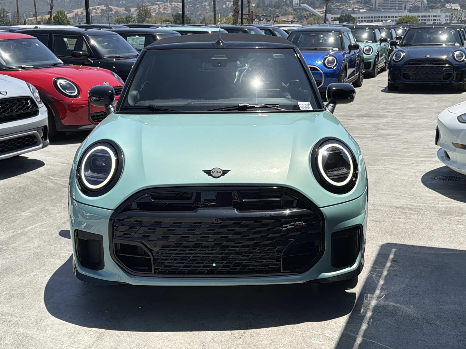 New 2026 0C6M Ocean Wave Green Metallic MINI Iconic image 3
