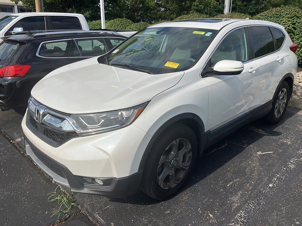 Used 2019 Platinum White Pearl Honda EX image 2