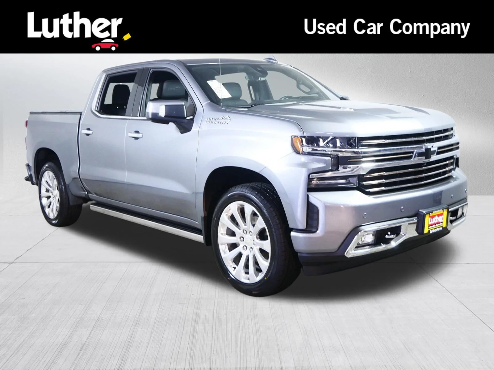 Used 2021 Satin Steel Metallic Chevrolet High Country image 1