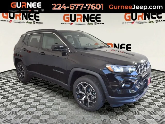 New 2026 Diamond Black Crystal Pearl-Coat Exterior Paint Jeep Limited image 1