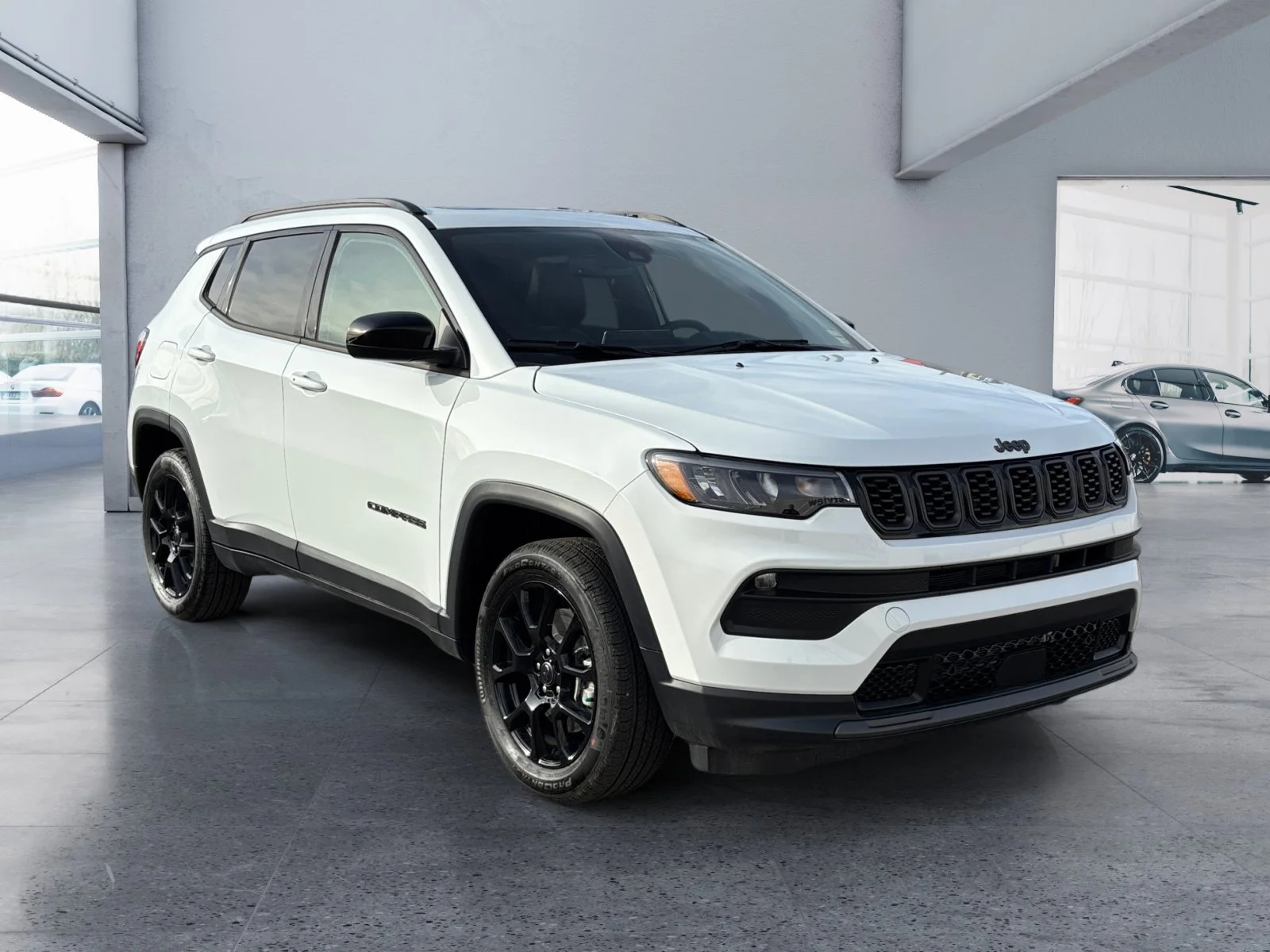 New 2026 Bright White Jeep North Altitude* 4x4, Pano Sunroof, Heated Seats, Wireless Charging Pad image 7