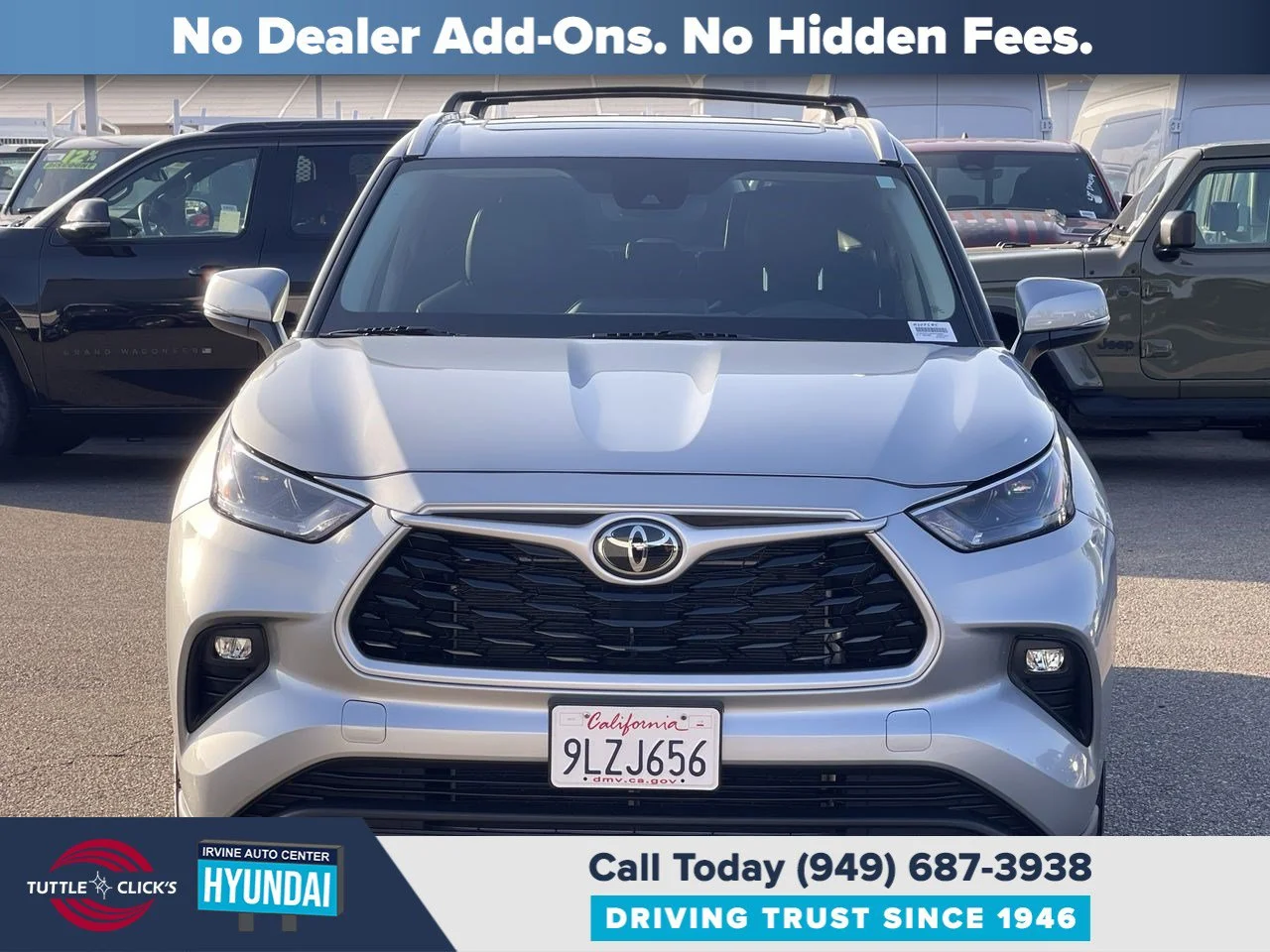 Used 2024 CELESTIAL SILVER TOYOTA TRUCK XLE image 2
