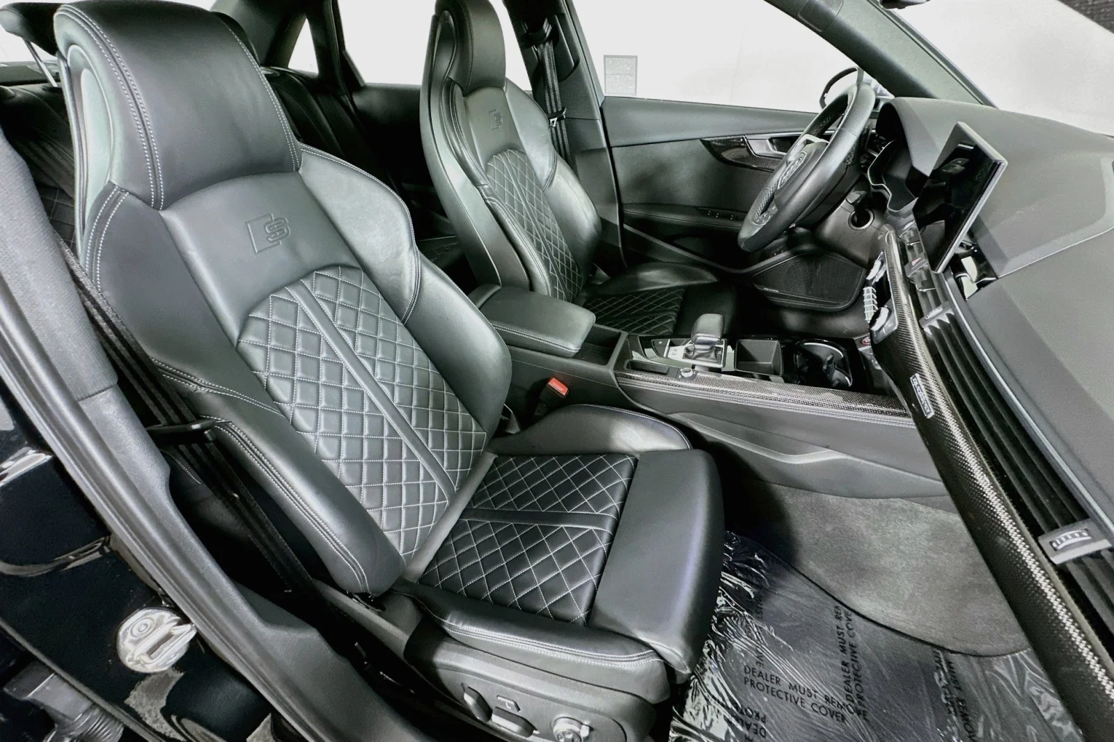 Used 2023 Mythos Black Metallic Audi Premium Plus image 8