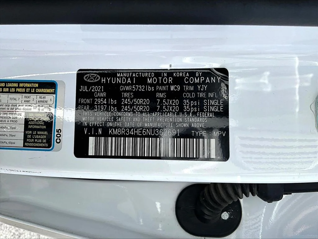 Certified Used 2022 White Hyundai SEL image 19