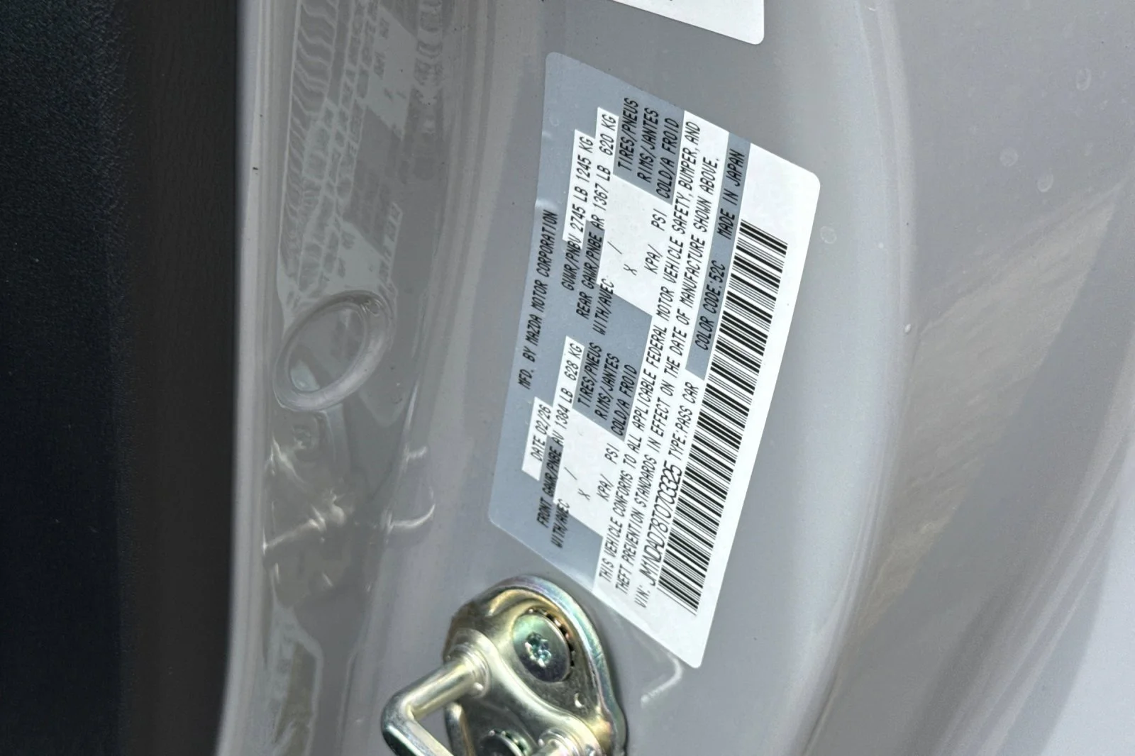 New 2026 Aero Gray Metallic Mazda Grand Touring image 34