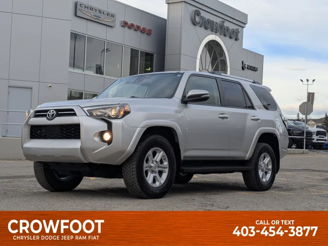 2020 Toyota 4Runner 4DR 4WD - Leather - Sunroof - Back Up Cam -
