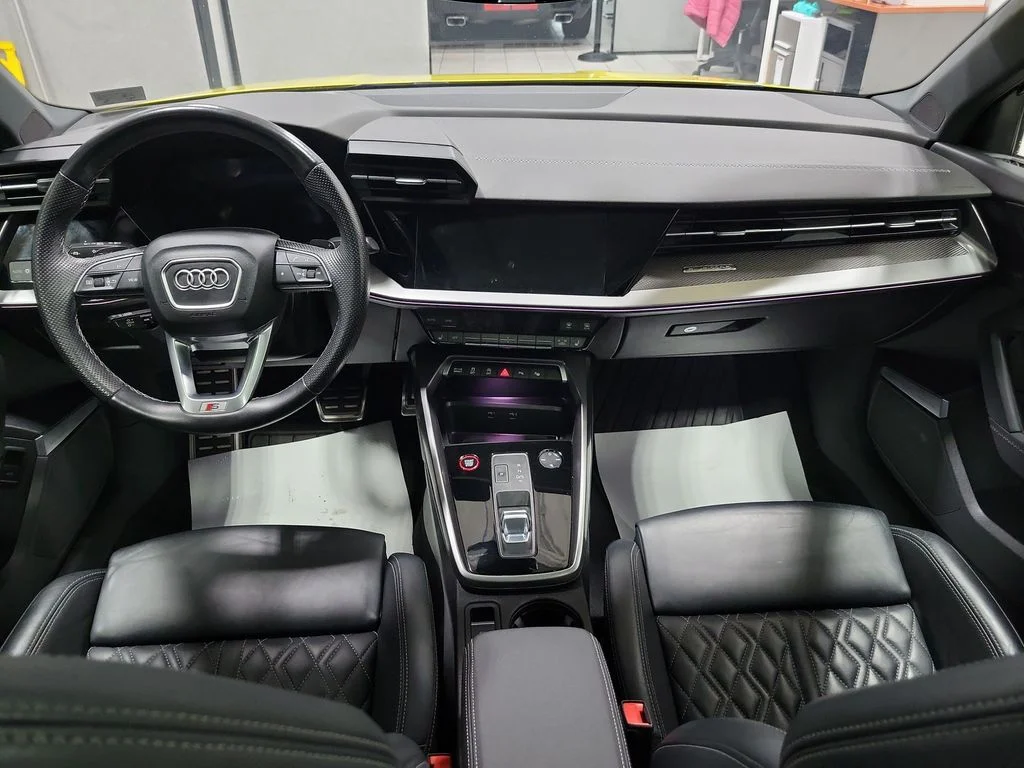 Used 2023 Yellow Audi 2.0T Premium Plus image 4