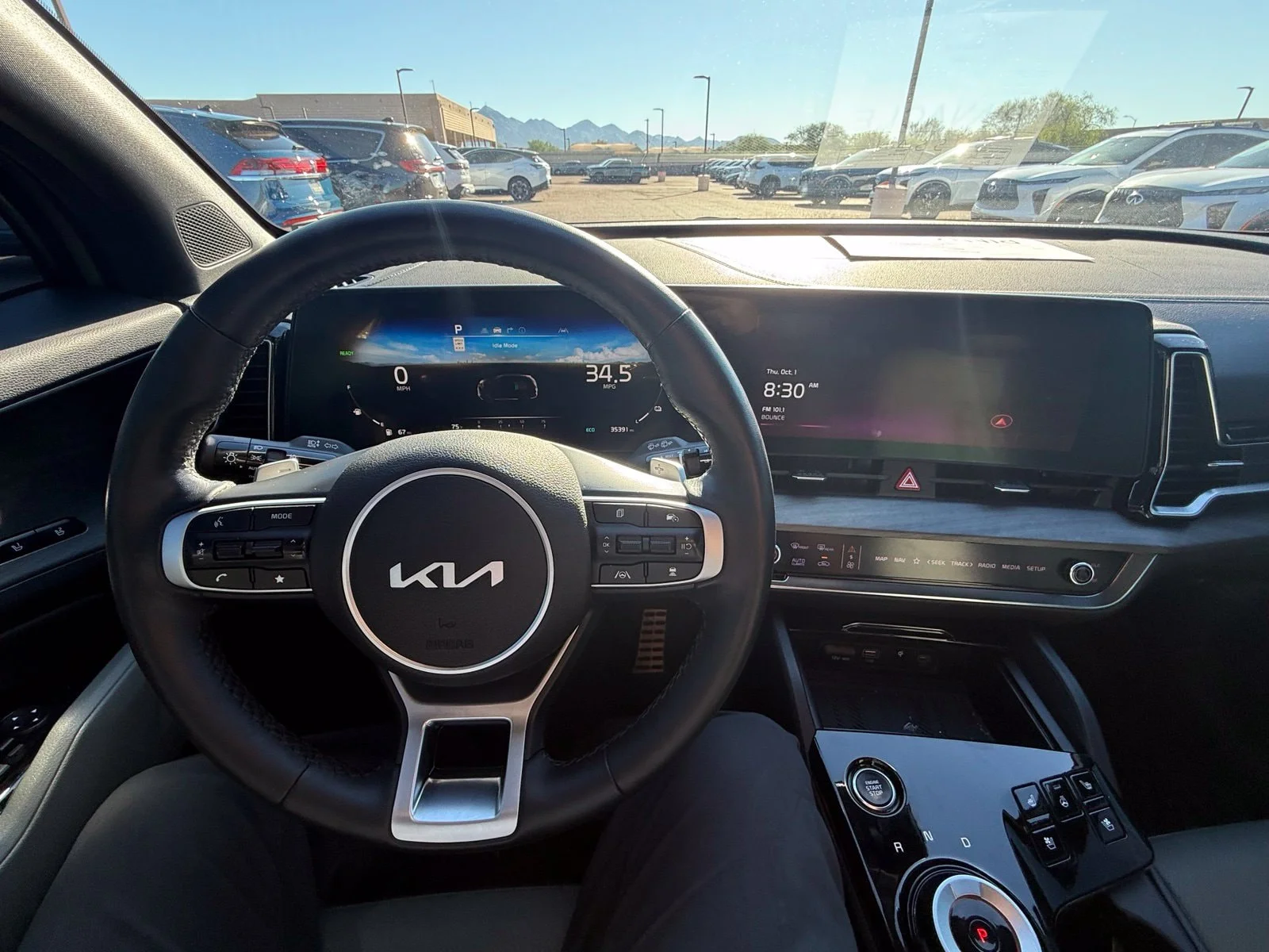 Used 2024 Jungle Green Kia X-Line Prestige image 22