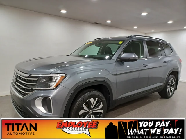 2025 Volkswagen Atlas Comfortline 4Motion*7 Pass | AWD | Adaptive Cruise | Remote Start | Cooled Leather | Htd Wheel
