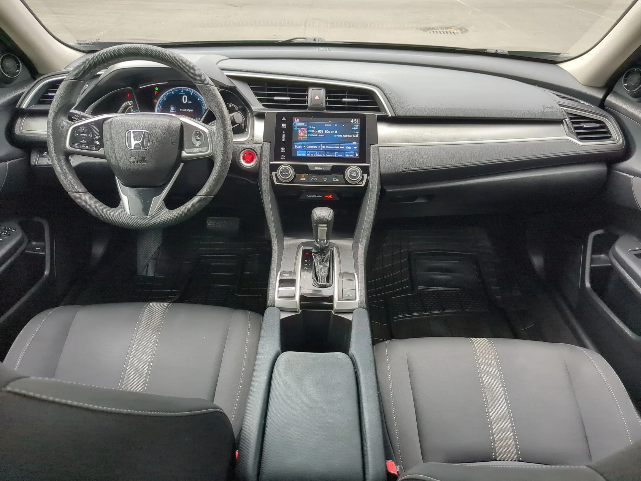 Used 2017 Crystal Black Pearl Honda EX image 25