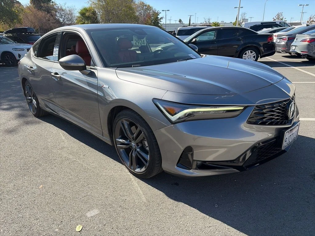 Certified Used 2024 Liquid Carbon Metallic Acura A-Spec Package image 2