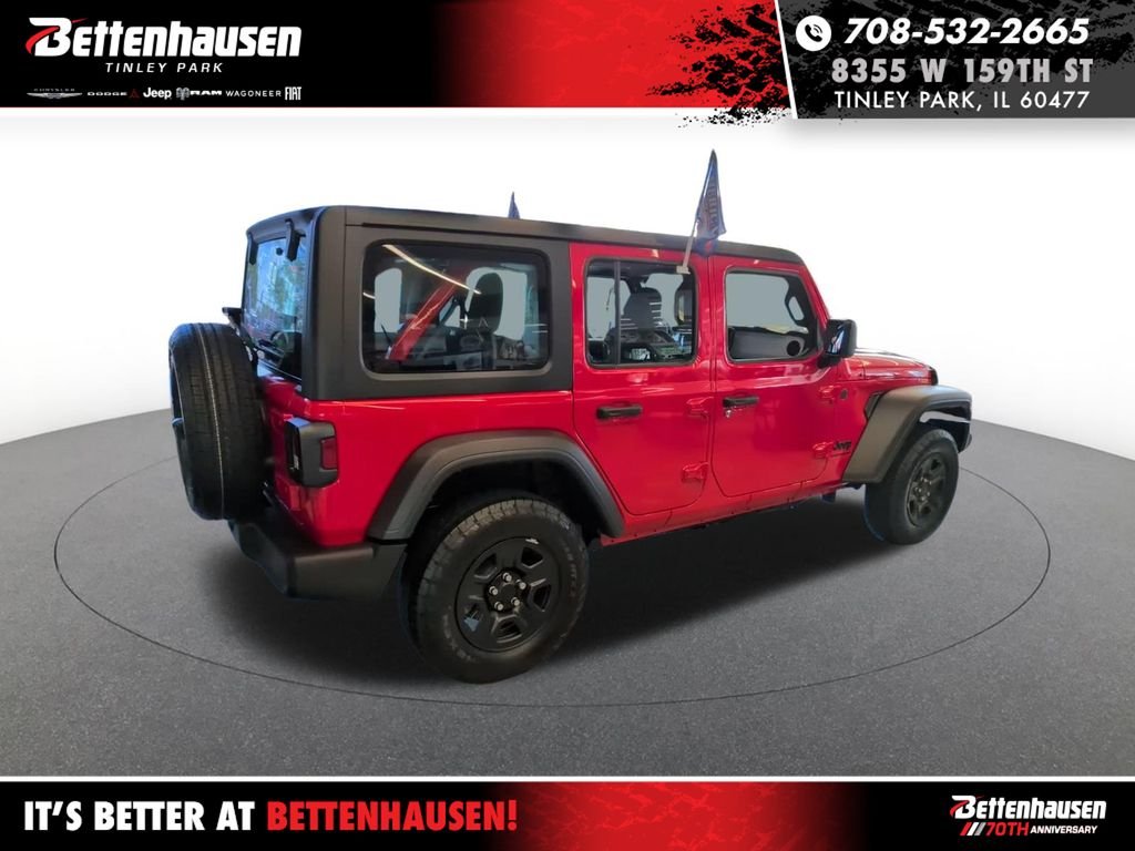 New 2026 Firecracker Red Clear-Coat Exterior Paint Jeep Sport image 6