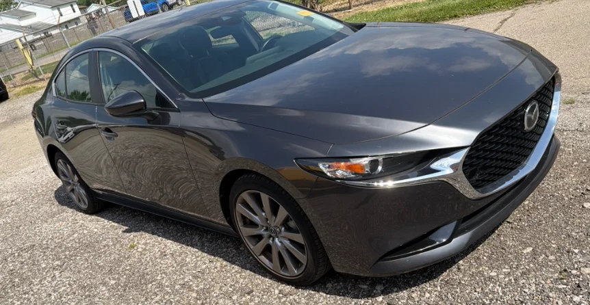 Used 2019 Gray Mazda Preferred image 1
